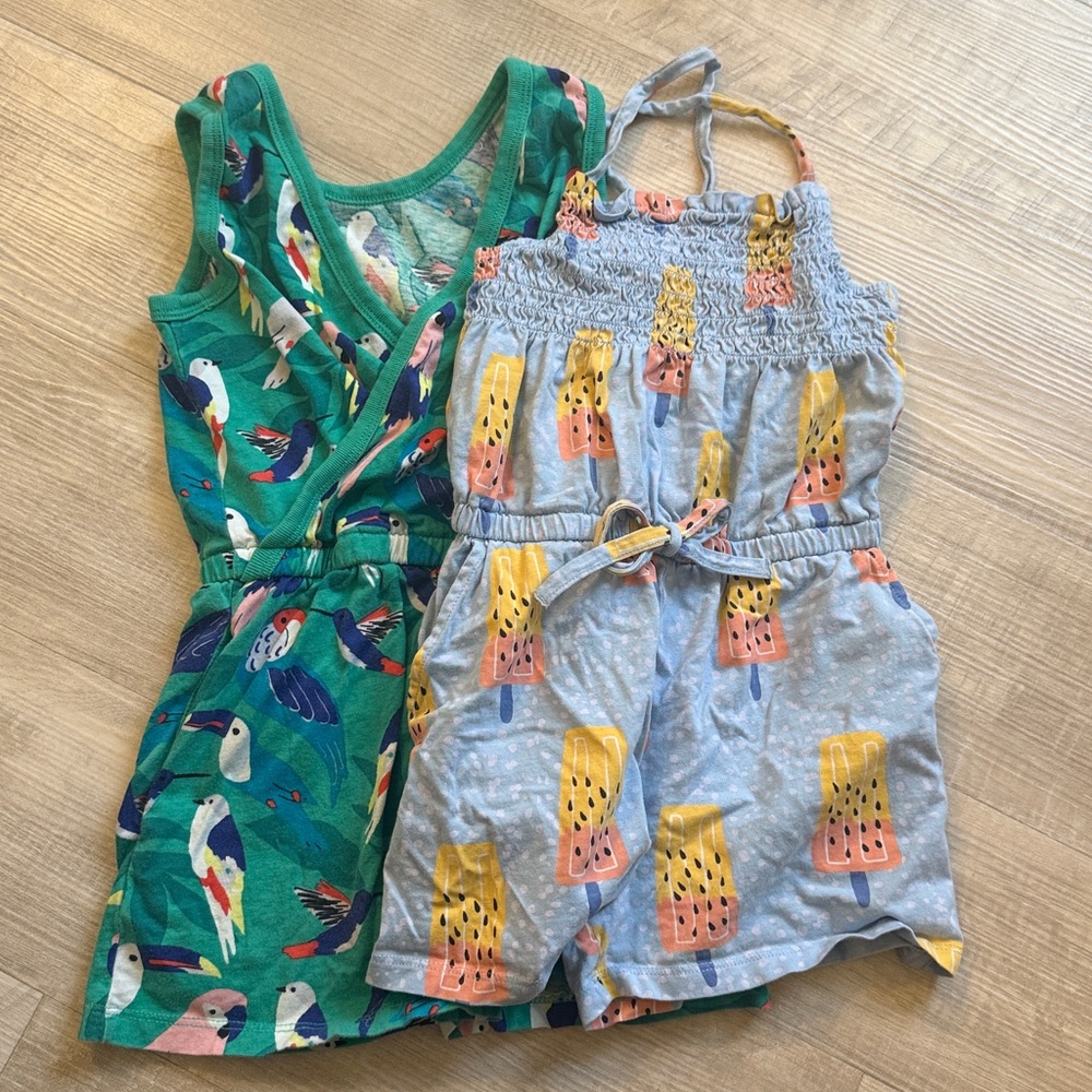 6T Girls Romper Bundle (2)